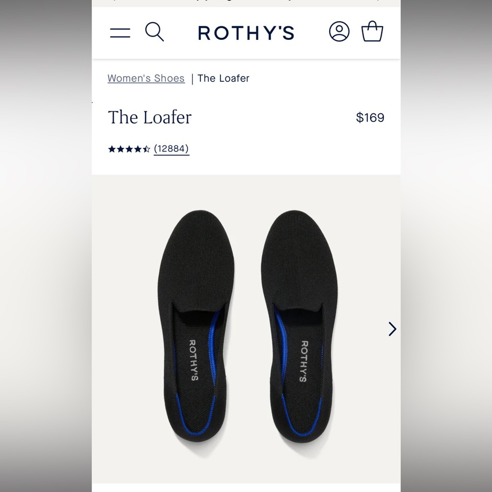 Rothy’s The Loafer - Black